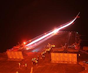Enterprise Conducts Night Flight Operations
