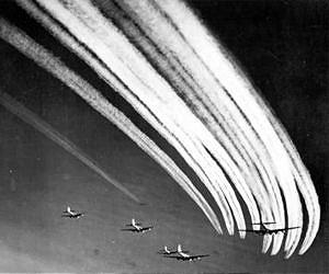 WW2 bombing raids offer new insight into the effects of aviation on climate