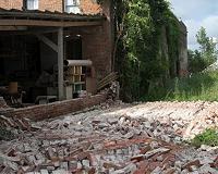 Common bricks can be used to detect past presence of uranium, plutonium