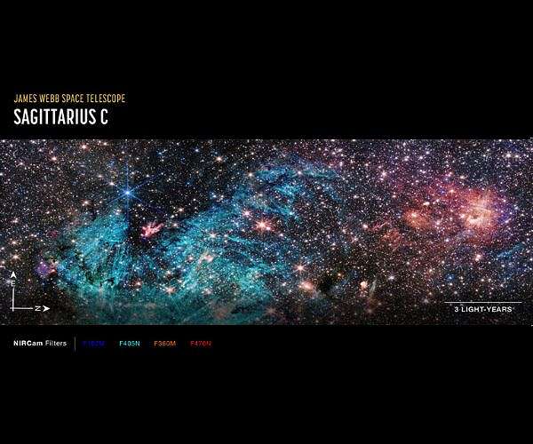 Webb reveals new features in heart of the Milky Way