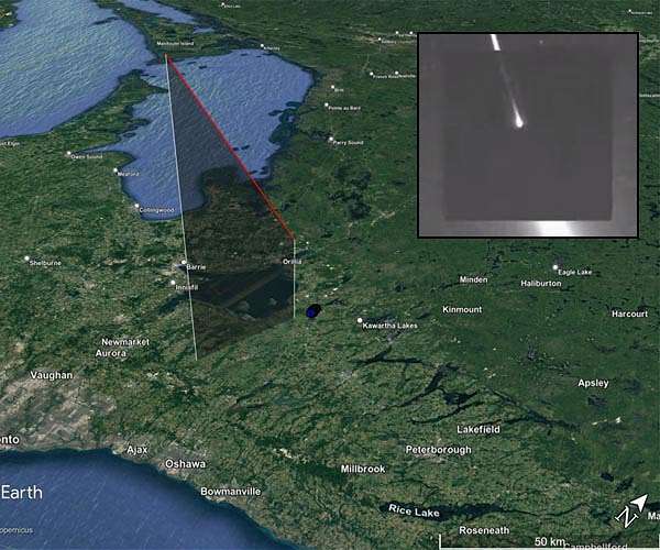 Western's all-sky cameras capture bright fireball event