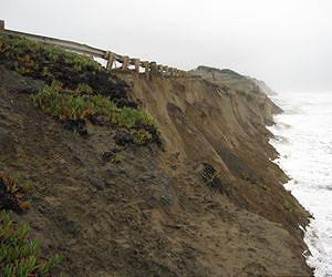 U.S. West Coast erosion spiked in winter 2009-10, previewing likely future as climate changes