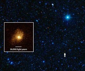 Rare Galaxy Found Furiously Burning Fuel for Stars