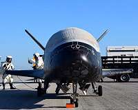 US drone back on Earth after nearly two years in space