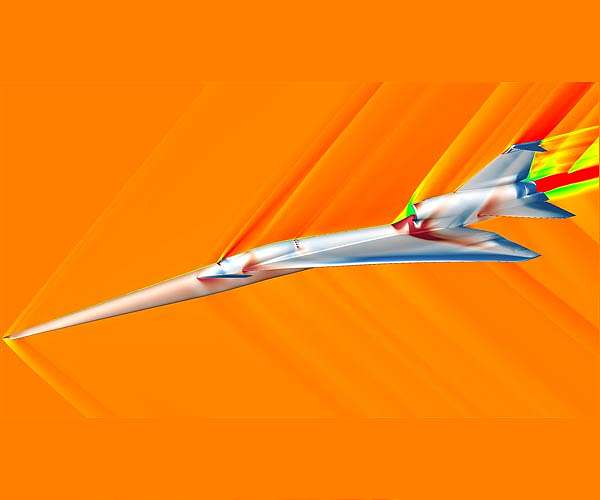 Visualizing quieter supersonic flight