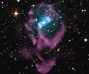 A Blast from Its Past Dates the Youngest Neutron-Star Binary