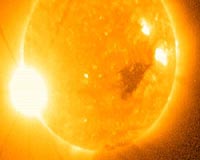 Solar Flare Surprise