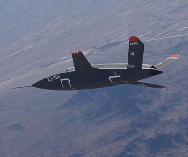 XQ-58A Valkyrie Tail #1 prepares for transfer to Air Force Museum