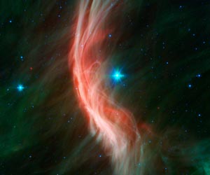 Shot Away from its Companion, Giant Star Makes Waves