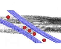 Assembly of nanoparticles proceeds like a zipper