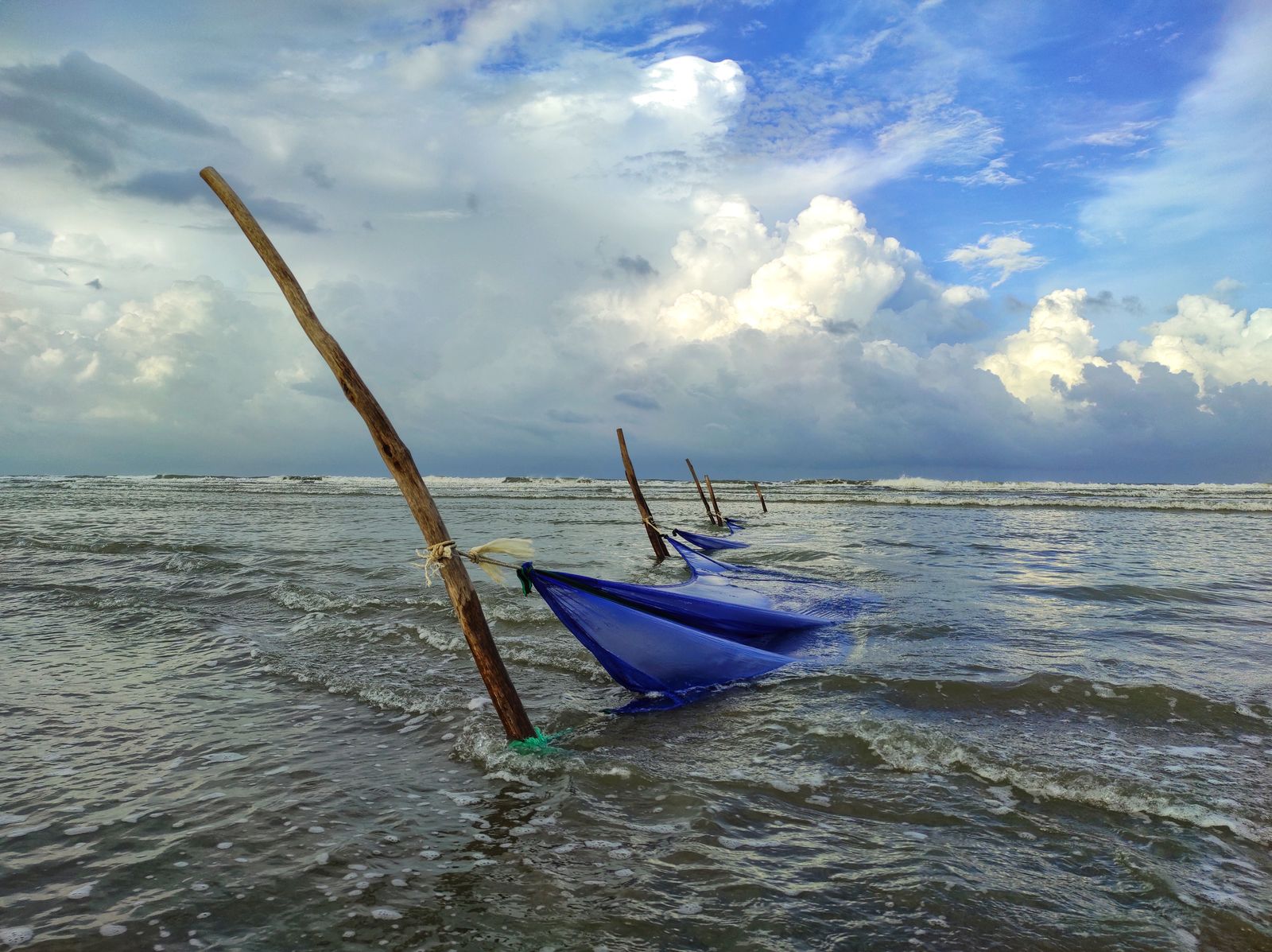 Cyclone shelter on the Bangladesh coast